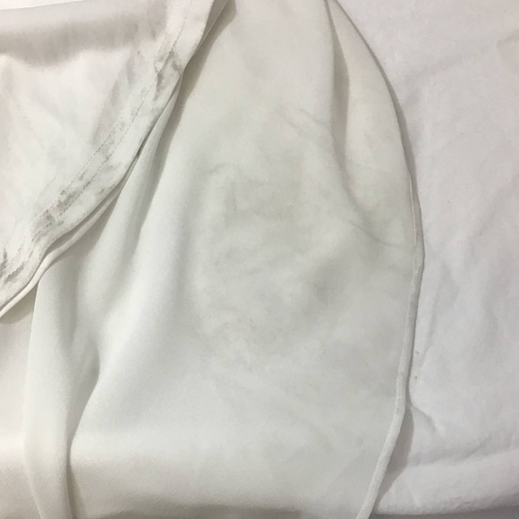 LULU'S S Elegant Glamour White Pleated Halter Cutout Maxi  Dress NWT b136 *flaw - Picture 10 of 13